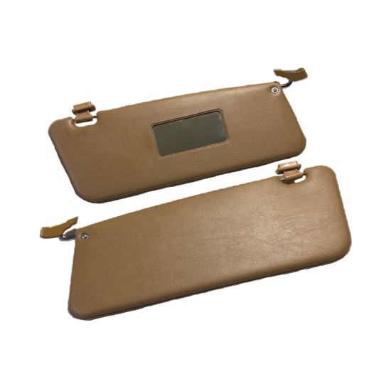 Beige Sun Visor Complete Set for Mercedes R107