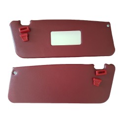Mercedes R107 için Güneşlik / Klips Bordo